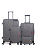 SWISS KOPPER - LOT DE 4 - Valise Grand Format, Valise Week-end, Valise Cabine et Vanity SPIEZ