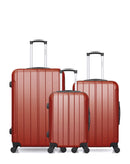 BLUESTAR - LOT DE 3 - Valises grand format, weekend et cabine NAPOLI