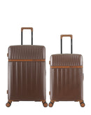 Lot de 2 Valises Rigides Grand Format et Taille Moyenne ZERMATT