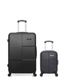 BLUESTAR - LOT DE 2 - Valises grand format et cabine XXS MIAMI