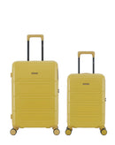 Lot de 2 Valises Rigides Taille Moyenne et Cabine XS LYNDA