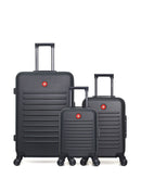 SWISS KOPPER - LOT DE 3 - Valise Grand Format, Valise Cabine et Valise Cabine XXS WIL