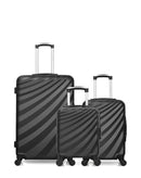 WAVE PARIS - LOT DE 3 - Valises grand format, cabine et cabine XXS DANUBE