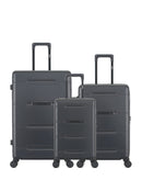 AMERICAN TRAVEL - LOT DE 3 - Valises grand format, weekend et cabine XS CLEVELAND