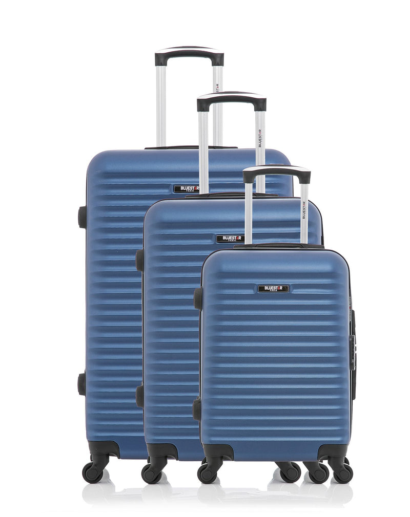 BLUESTAR - Set de 3 Valises BRAZILIA 75 cm 4 Roues