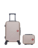 SWISS KOPPER - LOT DE 2 - Valise Cabine et Vanity SPIEZ