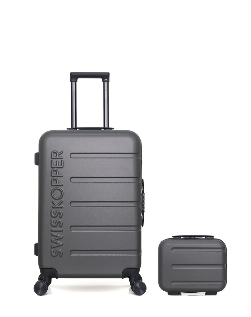 SWISS KOPPER  -  Lot de 2  -  Valise weekend et vanity AIGLE