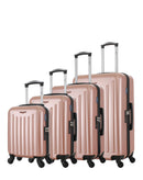 AMERICAN TRAVEL - Set de 4 Valises BROOKLYN-M 75 cm 4 Roues