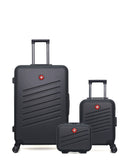 SWISS KOPPER - LOT DE 3 - Valise Grand Format, Valise Cabine XXS et Vanity ZURICH