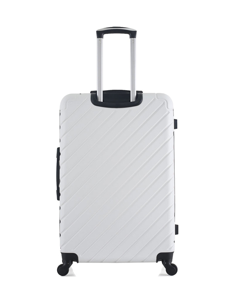 BLUESTAR - Valise Grand Format ABS CITE 4 Roues 75 cm