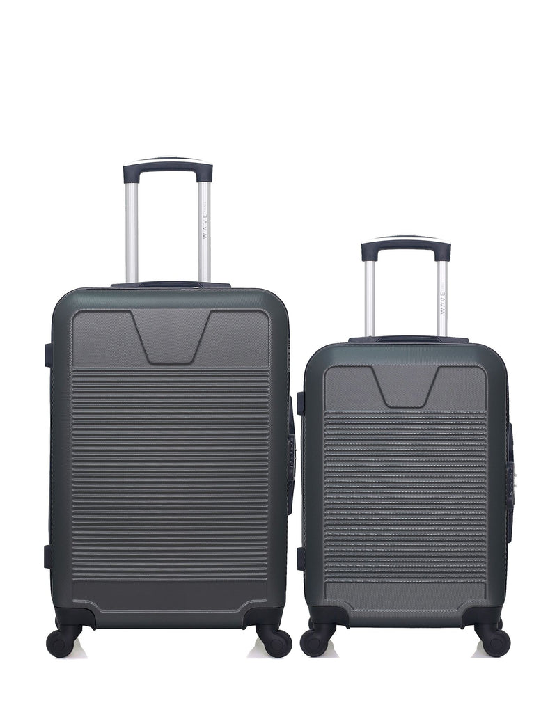 WAVE PARIS - Lot de 2 - Valise weekend et valise cabine SELENGA
