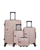 SWISS KOPPER - LOT DE 4 - Valise Grand Format, Valise Cabine, Valise Cabine XXS et Vanity RUTI