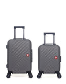 SWISS KOPPER - LOT DE 2 - Valise Cabine et Valise Cabine XXS SPIEZ