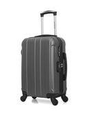 BLUESTAR - Valise Cabine NAPOLI 55 cm 4 Roues