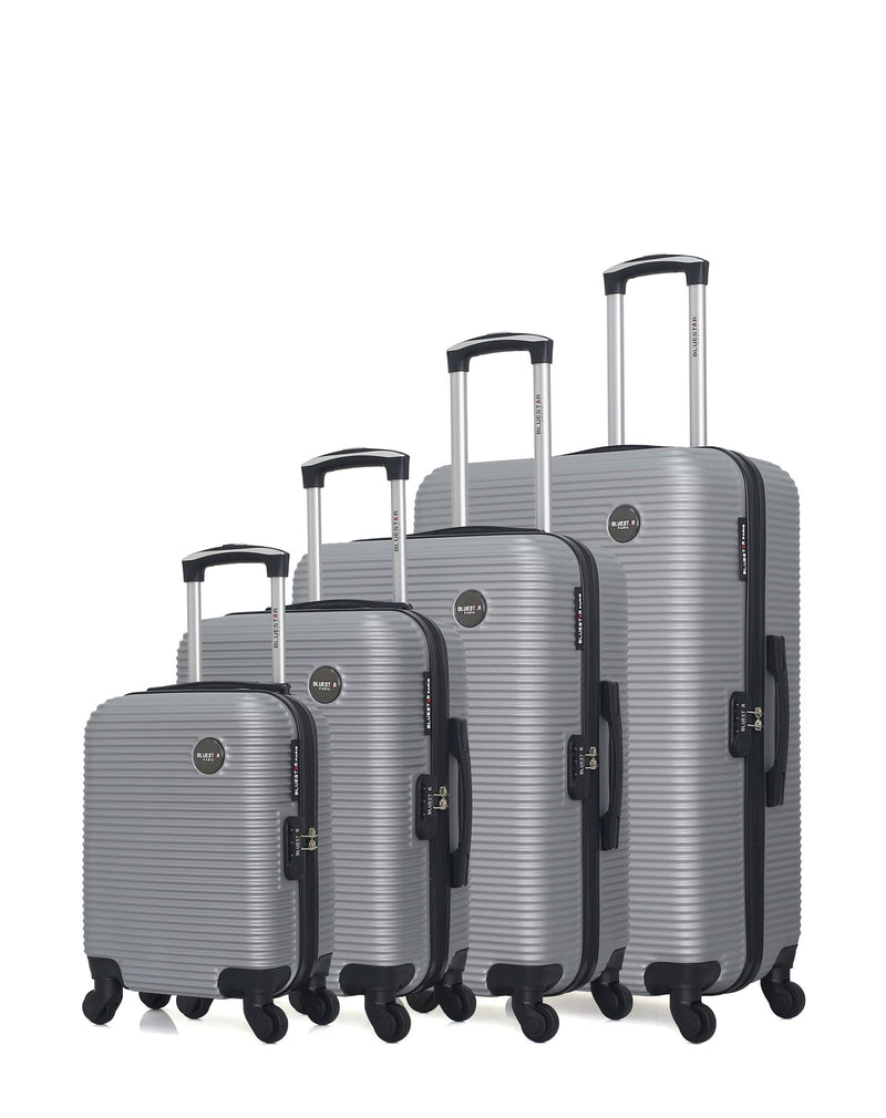 BLUESTAR - Set de 4 Valises LONDON-M 75 cm 4 Roues