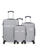 AMERICAN TRAVEL - Lot de 3 - Valises weekend, cabine et cabine XXS MEMPHIS