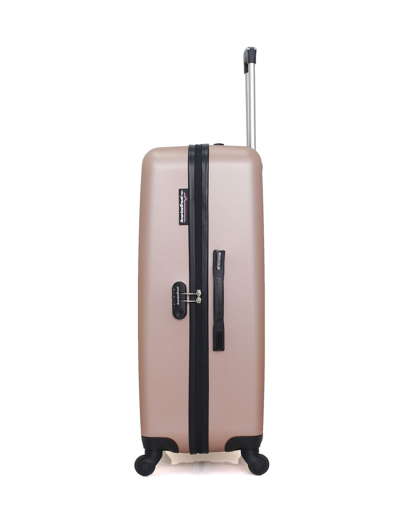 AMERICAN TRAVEL - LOT DE 4 - Valises grand format, weekend, cabine et cabine XXS SPRINGFIELD