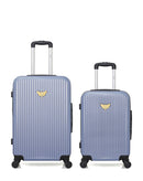 LPB LUGGAGE - LOT DE 2 - Valises weekend et cabine AGATA