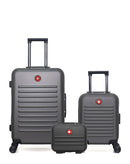 SWISS KOPPER - LOT DE 3 - Valise Week-end, Valise Cabine XXS et Vanity WIL