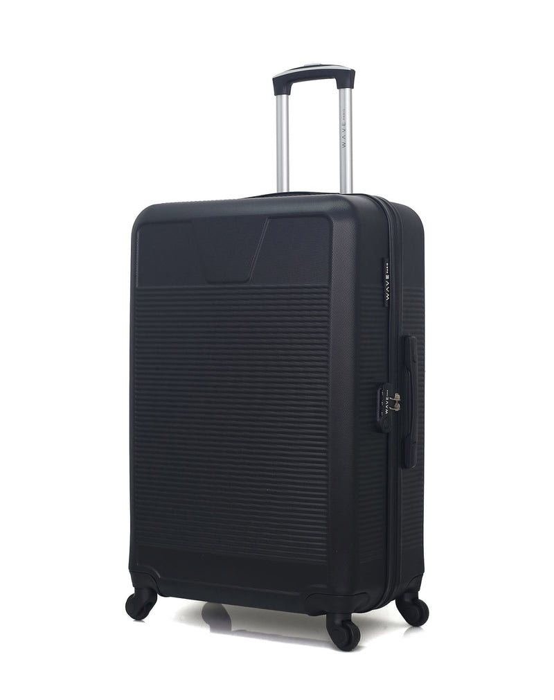 WAVE PARIS - Lot de 3 - Valise grand format, valise weekend et vanity SELENGA