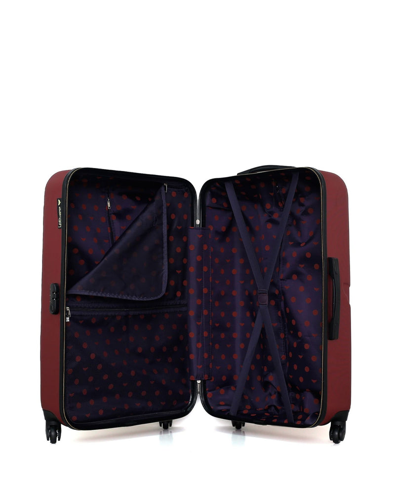 LPB LUGGAGE - LOT DE 2 - Valises grand format et weekend AELYS
