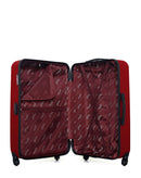 AMERICAN TRAVEL - LOT DE 3 - Valises grand format, weekend et cabine CHELSEA