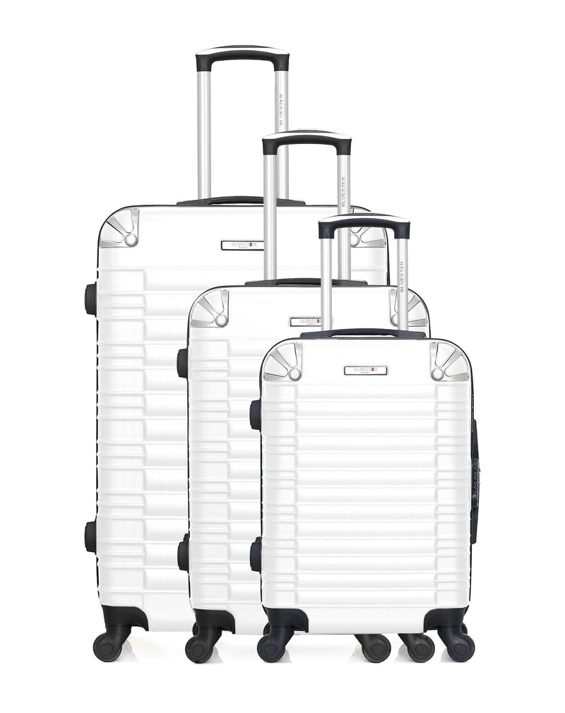 BLUESTAR - Set de 3 Valises LIMA 75 cm 4 Roues