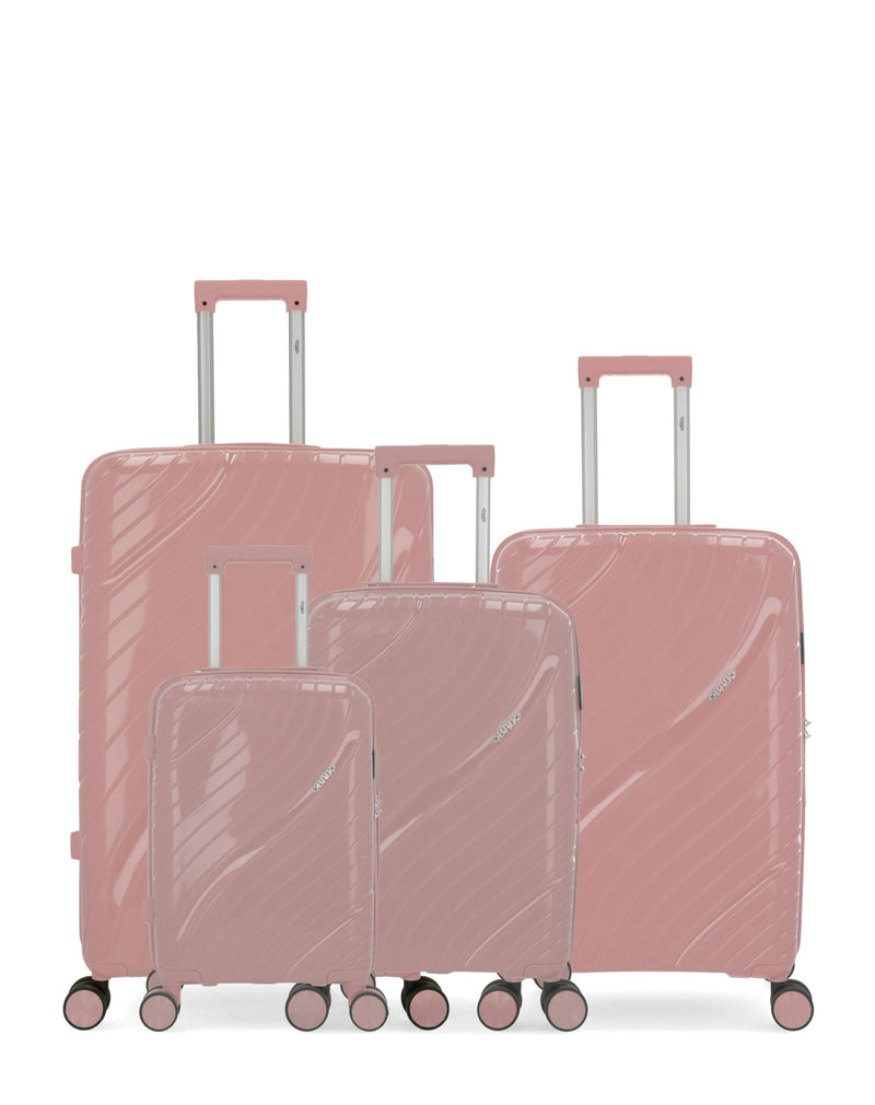 OBAGO - LOT DE 4 - Valises grand format, weekend, cabine et cabine XS LYRA