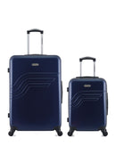 AMERICAN TRAVEL - LOT DE 2 - Valises grand format et cabine DETROIT