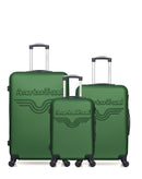 AMERICAN TRAVEL - LOT DE 3 - Valises grand format, weekend et cabine CHELSEA