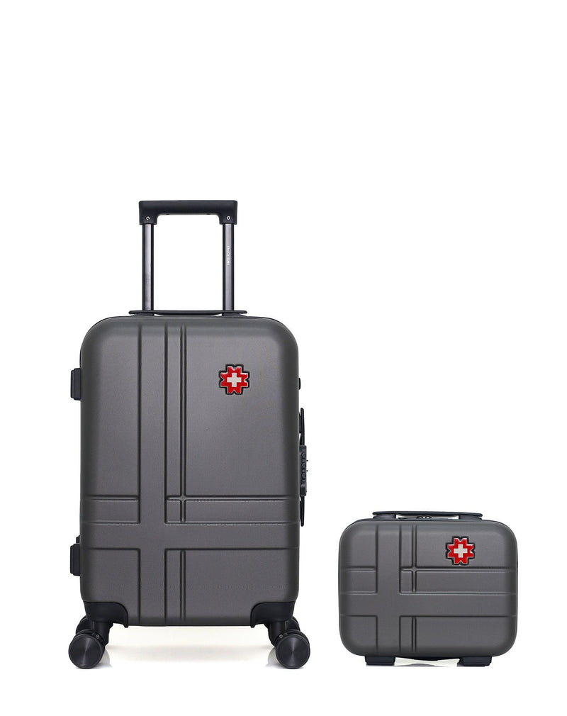 SWISS KOPPER - LOT DE 2 - Valises cabine et vanity USTER