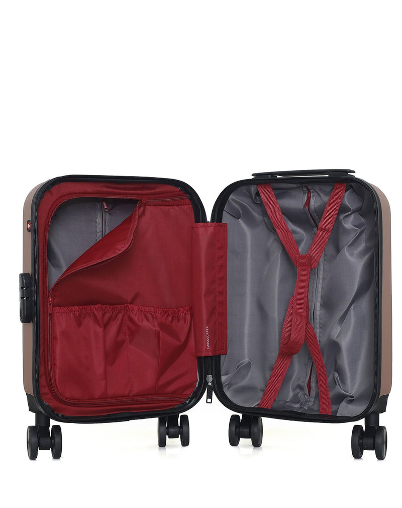 SWISS KOPPER - LOT DE 2 - Valises cabine XXS et vanity WIL