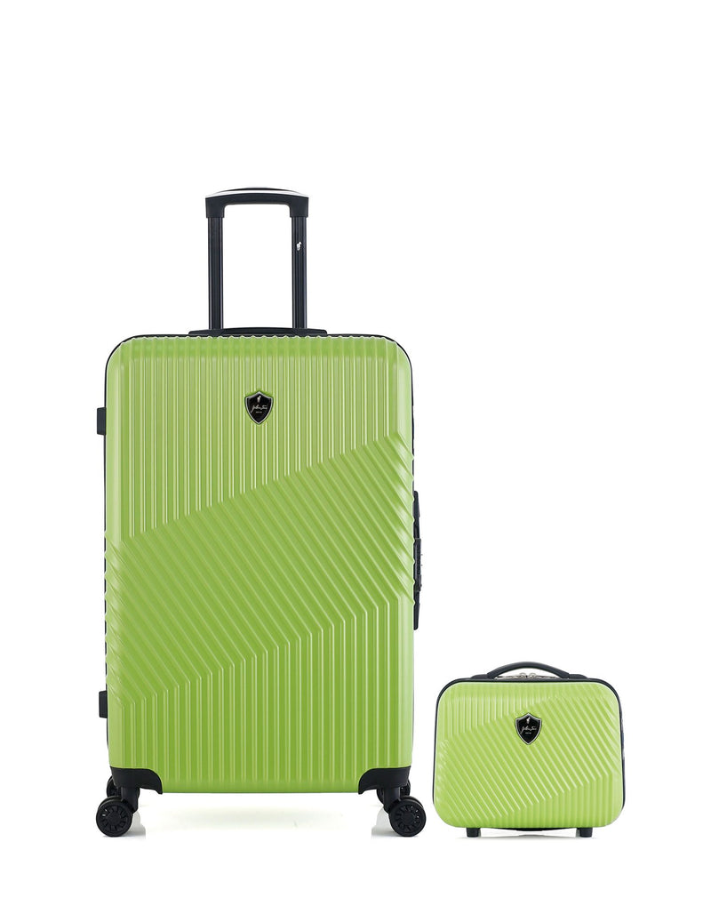 Lot de 2 - Valise grand format et vanity PETER