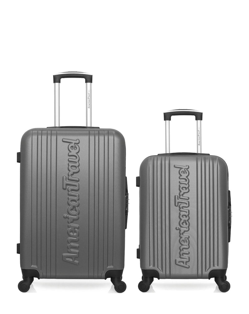 AMERICAN TRAVEL - Lot de 2 - Valises weekend et cabine SPRINGFIELD