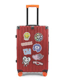 Lot de 2 Valises Rigides Taille Moyenne et Cabine XS LUGERS