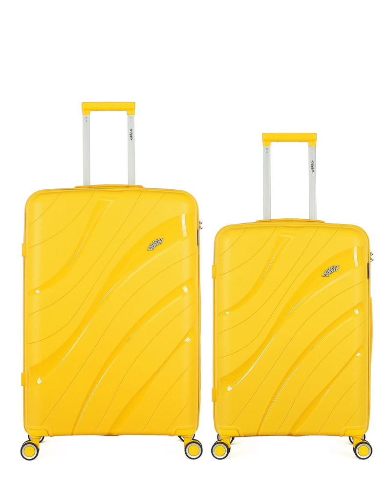 OBAGO  -  Lot de 2  -  Valise grand format et valise weekend PERSEE