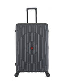 Lot de 2 Valises Rigides Grand Format et Cabine ODEON