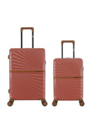 Lot de 2 Valises Rigides Taille Moyenne et Cabine XS OAKLAND