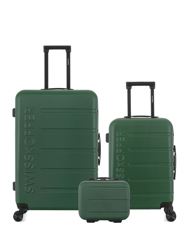 SWISS KOPPER - LOT DE 3 - Valises grand format, cabine et vanity AIGLE