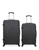 HERO - Lot de 2 - Valise grand format et valise weekend LAGOS