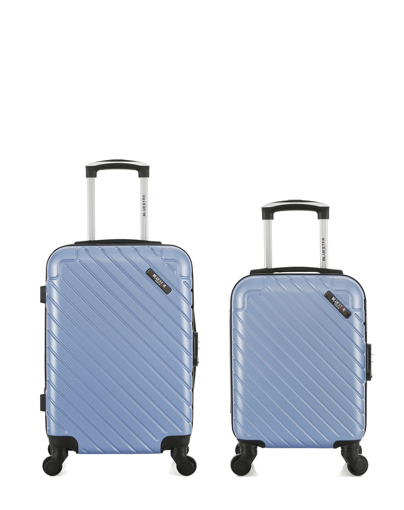 BLUESTAR - LOT DE 2 - Valises cabine et cabine XXS CITE