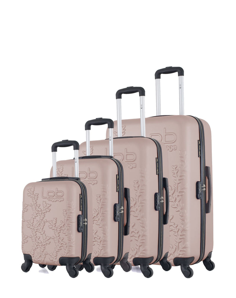 LPB LUGGAGE - Set de 4 Valises NAIS-M 75 cm 4 Roues