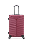 Lot de 2 Valises Rigides Taille Moyenne et Cabine GAITE