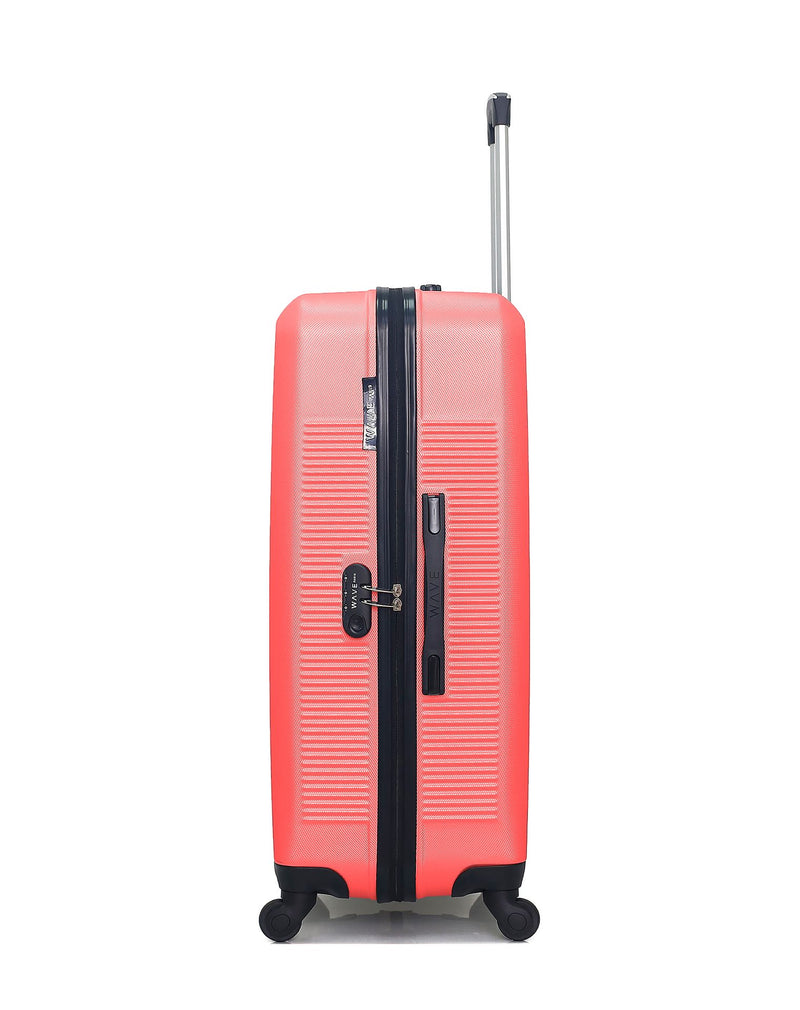 WAVE PARIS - Lot de 2 - Valise grand format et valise weekend SELENGA