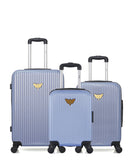 LPB LUGGAGE - Lot de 3 - Valises weekend, cabine et cabine XXS AGATA