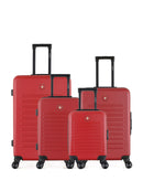 SWISS KOPPER - LOT DE 4 - Valise Grand Format, Valise Week-end, Valise Cabine et Valise Cabine XXS WIL