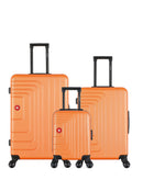 SWISS KOPPER - LOT DE 3 - Valise Grand Format, Valise Week-end et Valise Cabine XXS RUTI