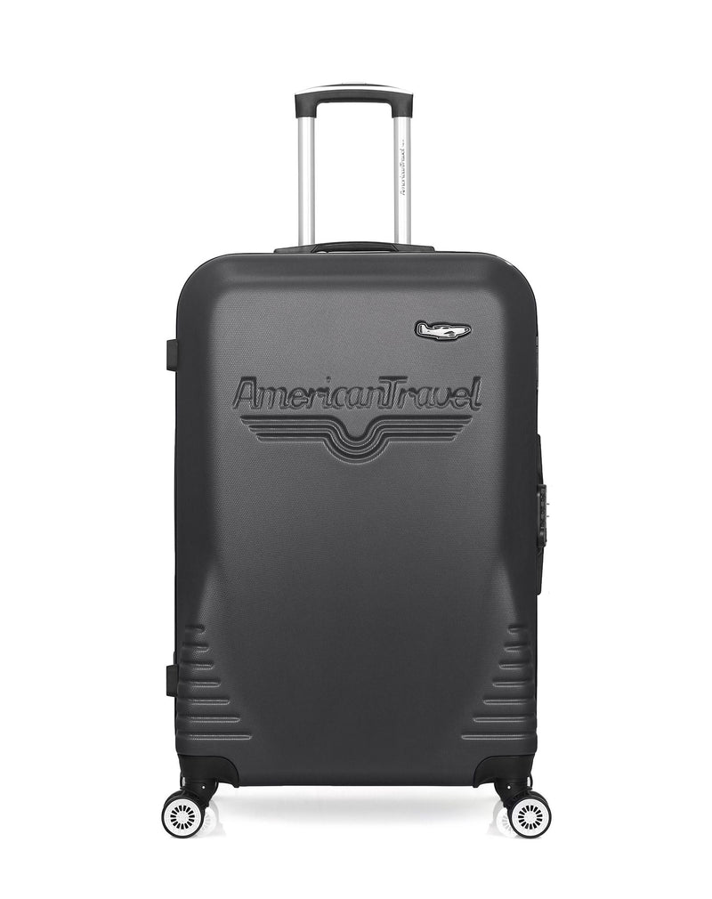 AMERICAN TRAVEL - LOT DE 3 - Valises grand format, weekend et cabine DC