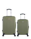 AMERICAN TRAVEL - Lot de 2 - Valises weekend et cabine BROOKLYN