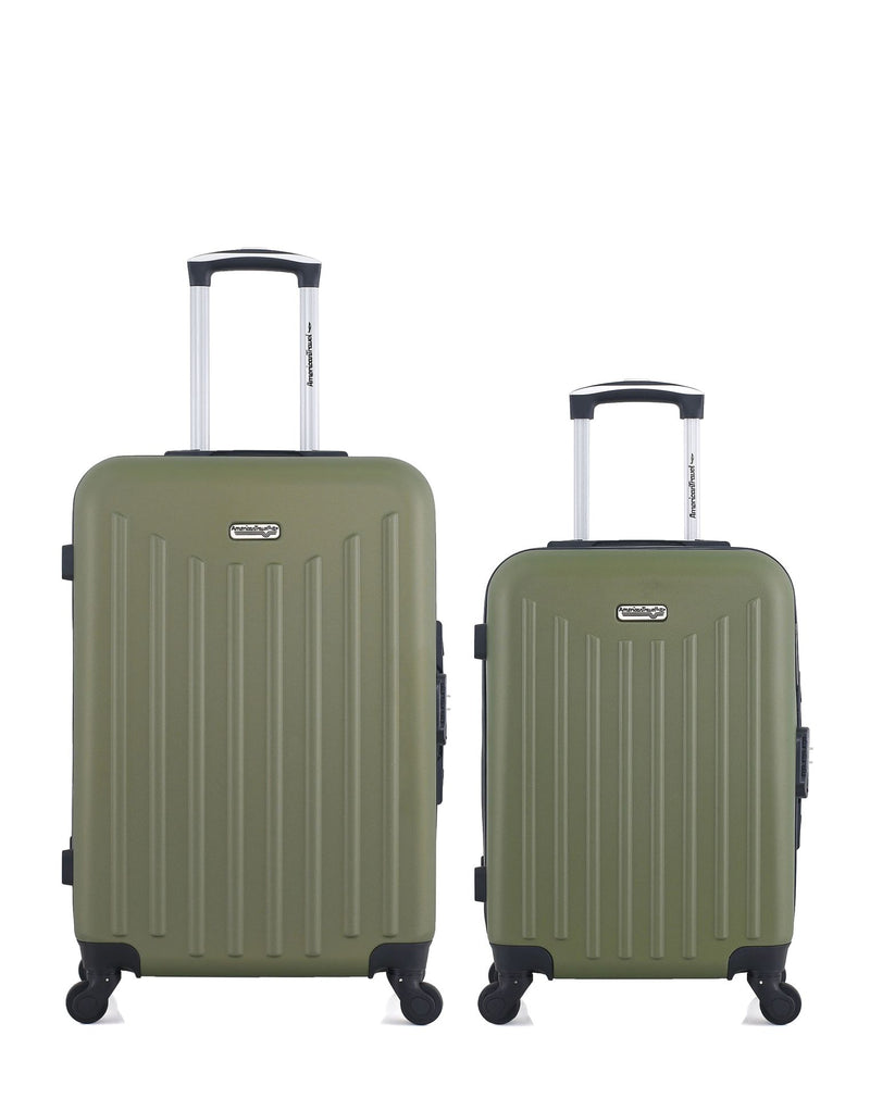 AMERICAN TRAVEL - Lot de 2 - Valises weekend et cabine BROOKLYN